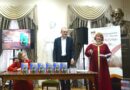 Мария Парамонова (Мира Валдай) выступает в Шолоховском зале Союза писателей России